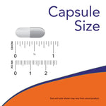 NOW Foods L Theanine 200mg Inositol for Restful Sleep 60 Veg Capsules