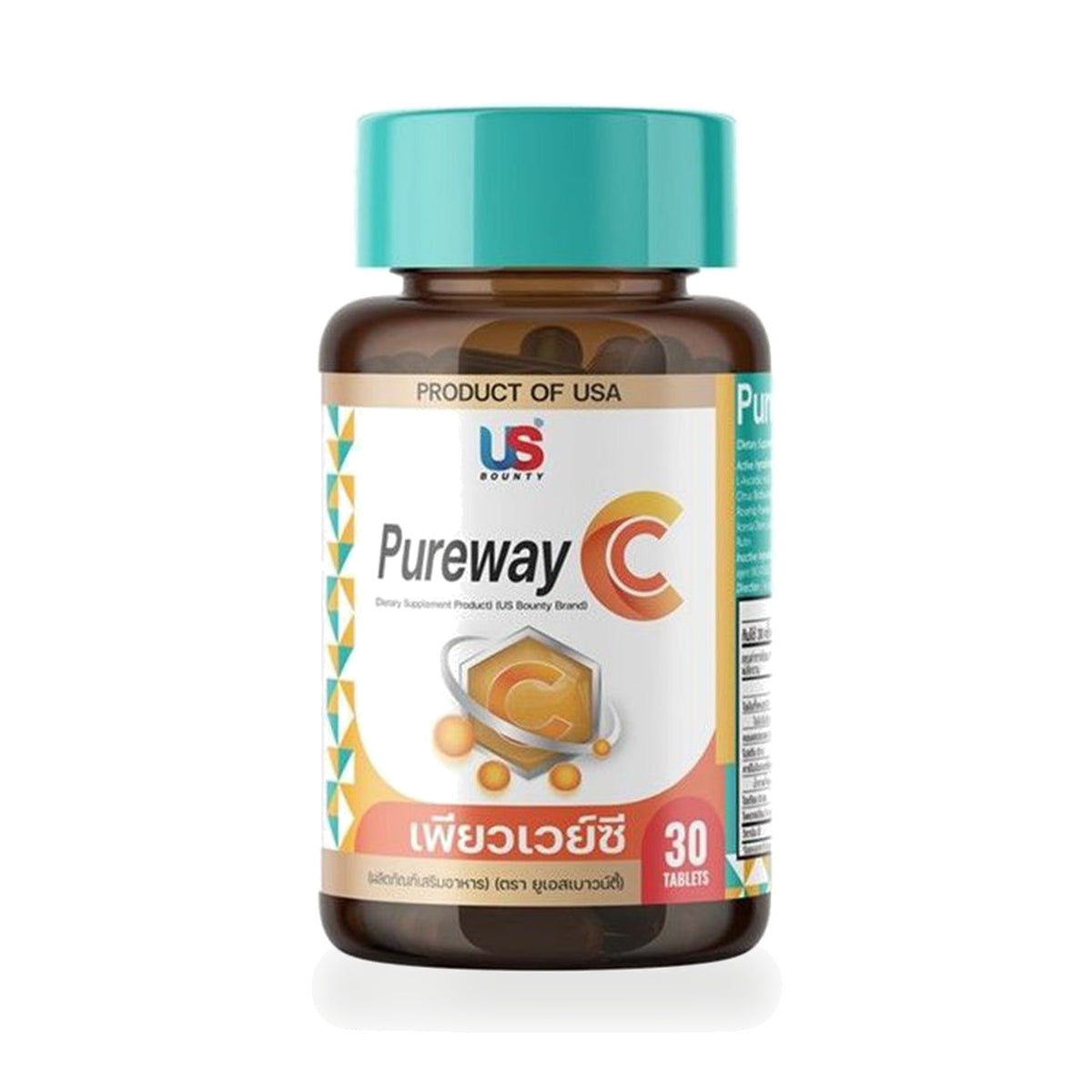 US Bounty Pure Way-C Vitamin C 1,000mg Tablets ‚ 30 Tablets