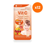VIDA Vitamin C Acerola Cherry Camu Camu Capsules for Daily Immune Support 14 Capsules