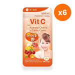 VIDA Vitamin C Acerola Cherry Camu Camu Capsules for Daily Immune Support 14 Capsules