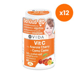 VIDA Vitamin C Acerola Cherry Camu Camu for Skin Radiance Capsules 60 Capsules