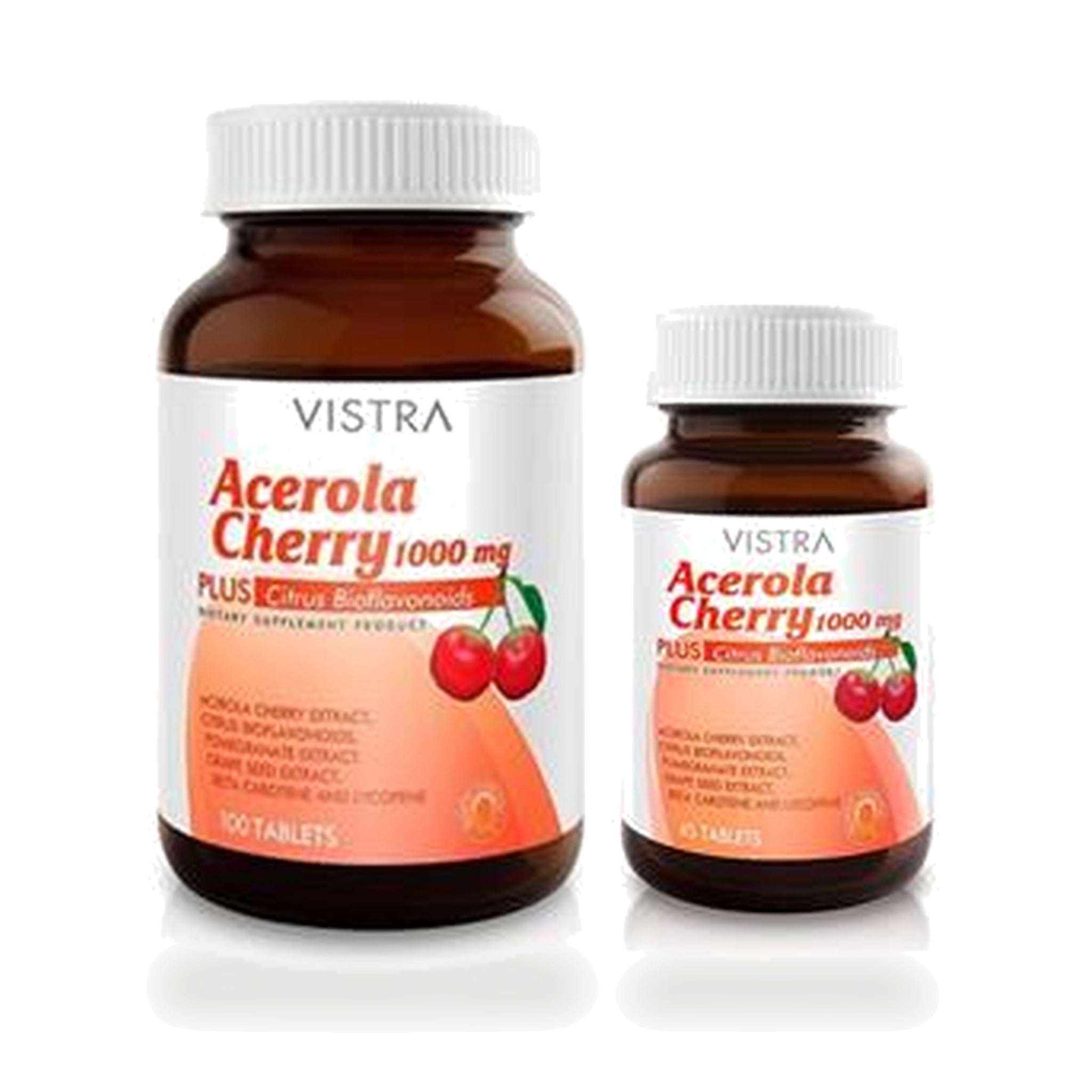VISTRA Acerola Cherry Tablets 1,000mg ‚ 145 Tablets (100 + 45)