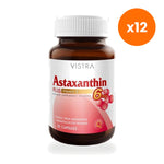 VISTRA Astaxanthin 6mg Plus Vitamin E for Skin Radiance Capsules 30 Capsules