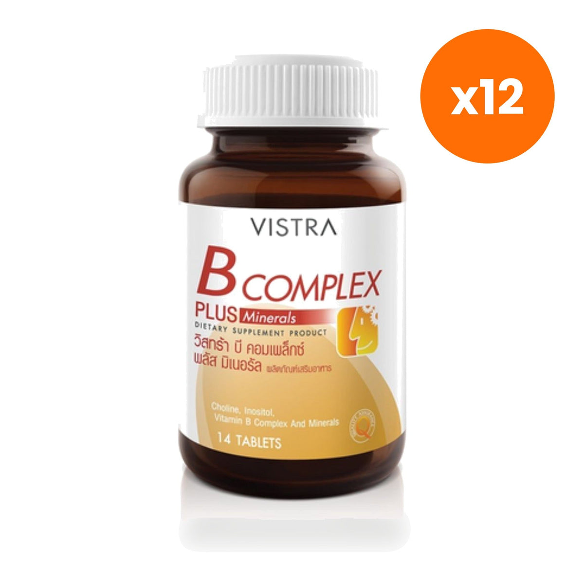 VISTRA B Complex Mineral for Everyday Energy Capsules 14 Capsules