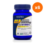 VISTRA CLA 1200mg Plus Vitamin E Capsules for Active Lifestyle Support 30 Capsules