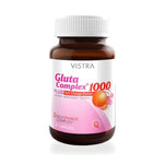 VISTRA Gluta Complex 1000mg with Red Orange Extract Tablets ‚ 30 Tablets