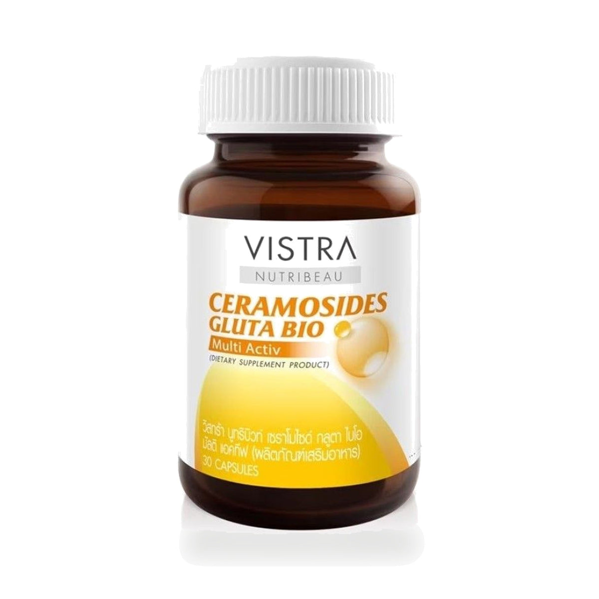 VISTRA Nutribeau Ceramoside Gluta Bio Multi Active Capsules ‚ 30 Capsules