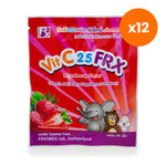 Vit C 25 FRX Strawberry Flavour Lozenges Sachet for Immune Support