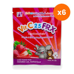 Vit C 25 FRX Strawberry Flavour Lozenges Sachet for Immune Support