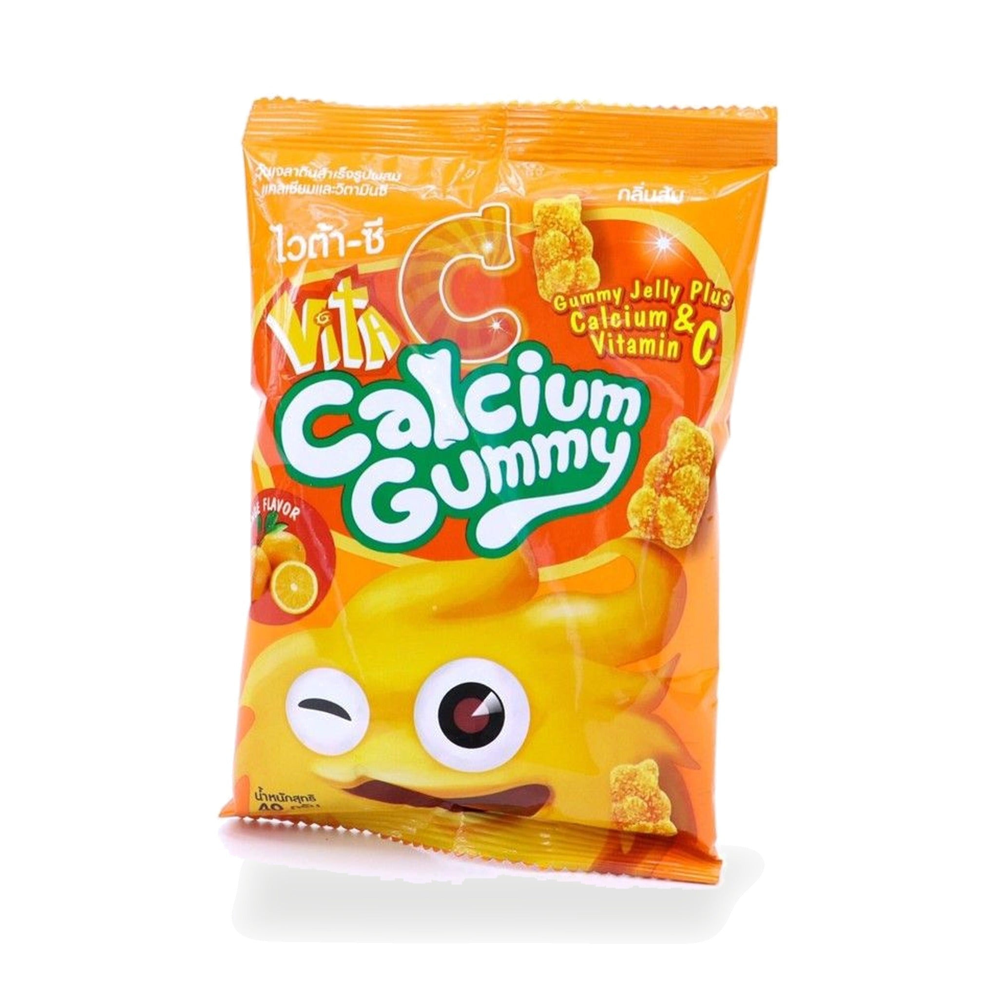 Vita-C Calcium Gummy Orange Flavour ‚ 40 g
