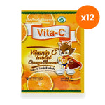 Vita C Vitamin C 25mg Orange Flavour for Daily Immune Support 30 Tablets