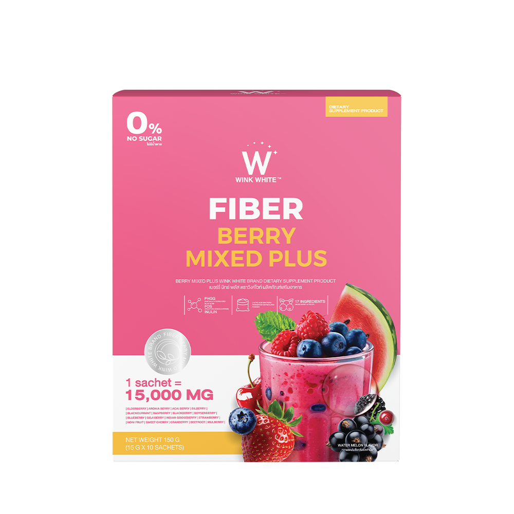 Wink White Fibre Berry Mixed Plus ‚ 2-Pack