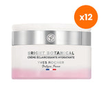 Yves Rocher Bright Botanical Brightening Hydrating Cream for Skin Hydration 50 ml – 12 pack bundle