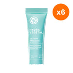 Yves Rocher Hydra Vegetal Anti Fatigue Moisturizing Fresh Gel for Skin Radiance 15 ml – 6 pack bundle