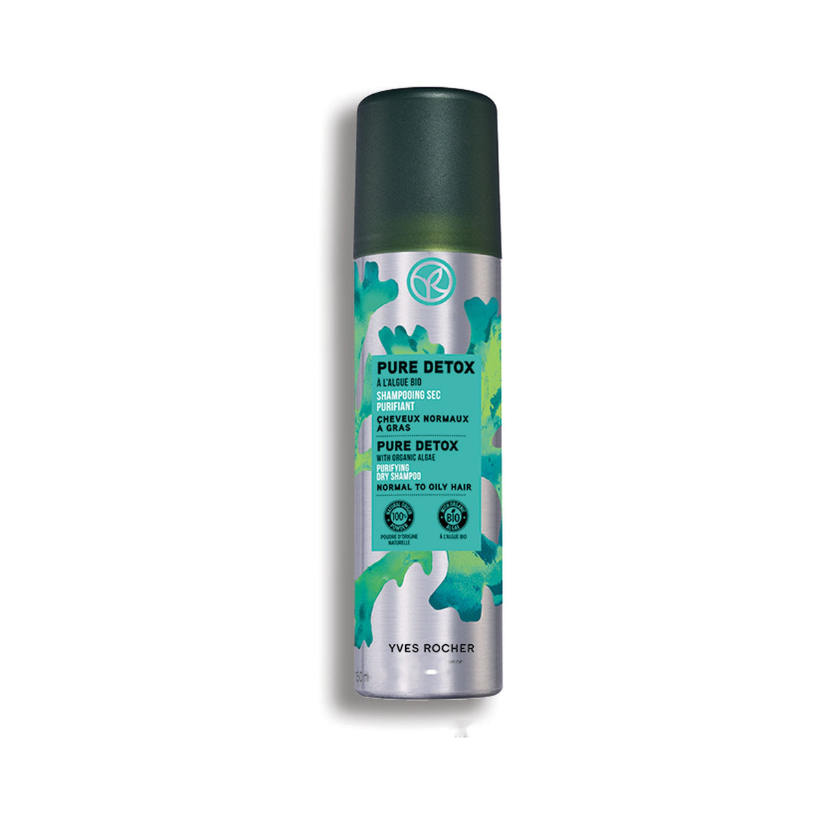 Yves Rocher Pure Organic Algae Purifying Dry Shampoo for Scalp Care 150 ml