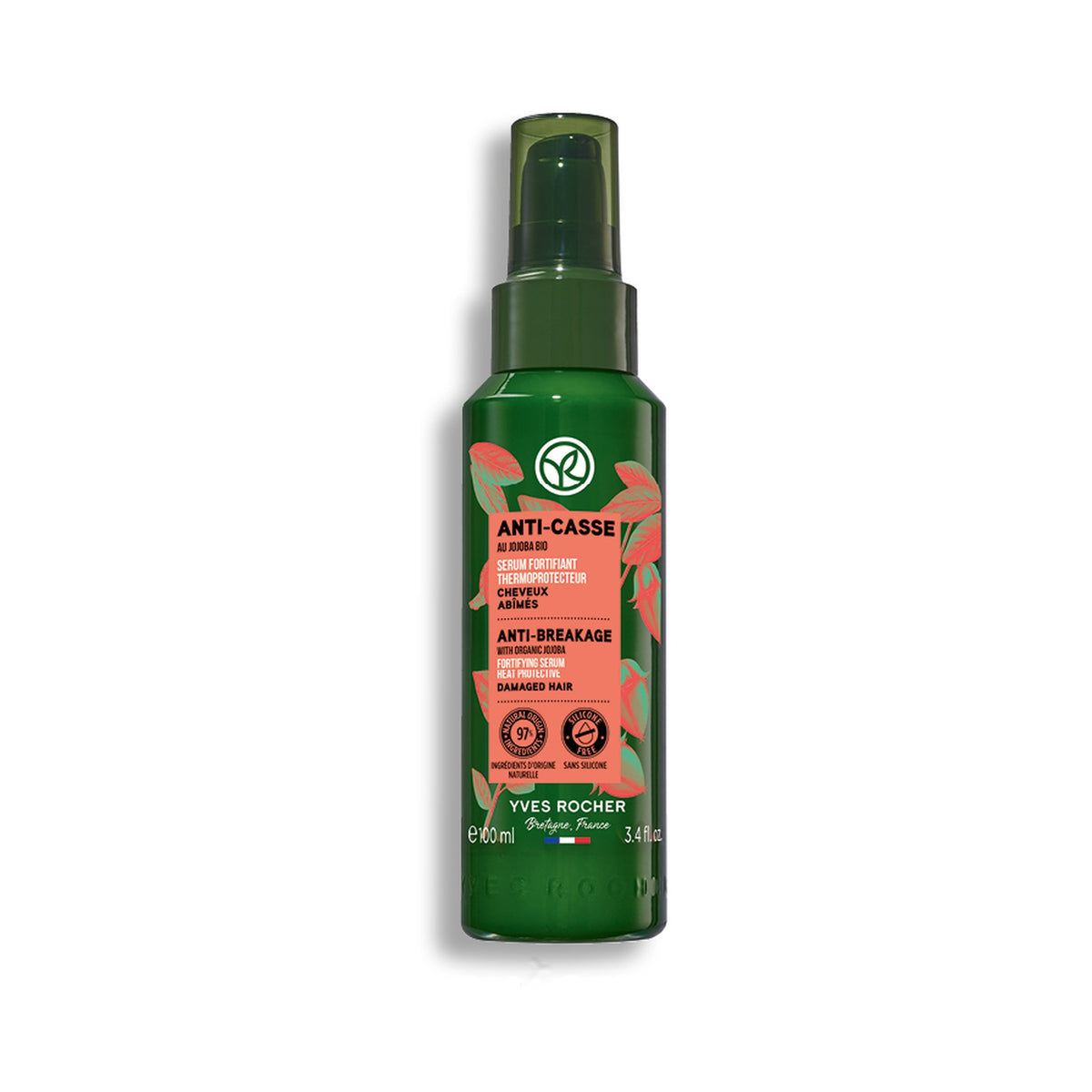Yves Rocher Reparation Anti Breakage Hair Serum for Hair Strength 100 ml