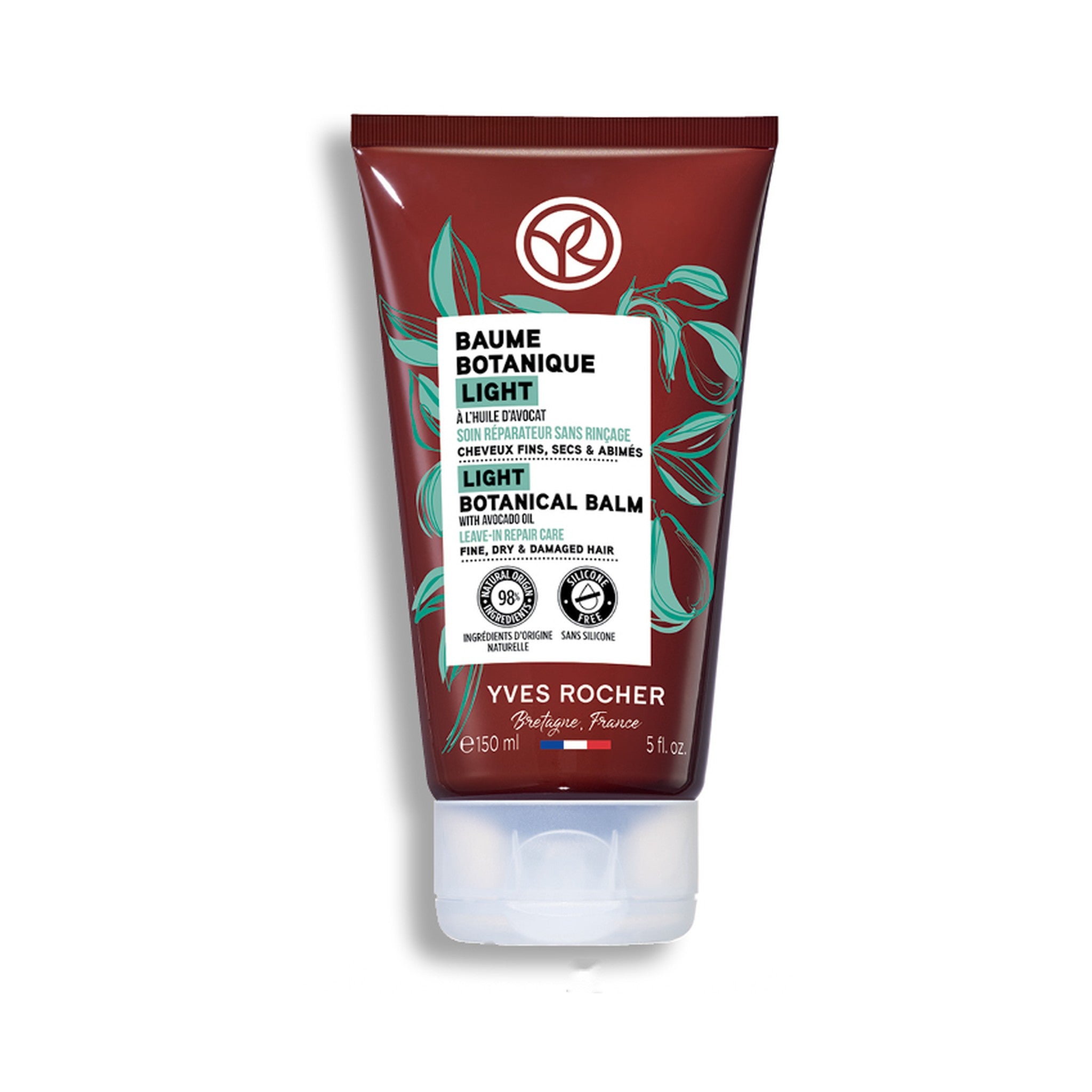 Yves Rocher Reparation Light Botanical Balm Multi Purpose Repair Care for Hair Care 150 ml